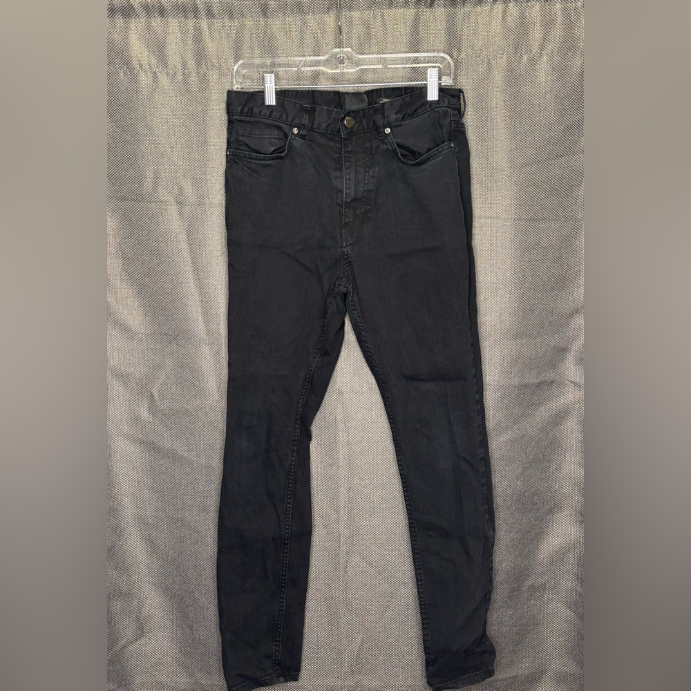 H&M Men's Dark Navy Blue Skinny Jeans Like New Size 31